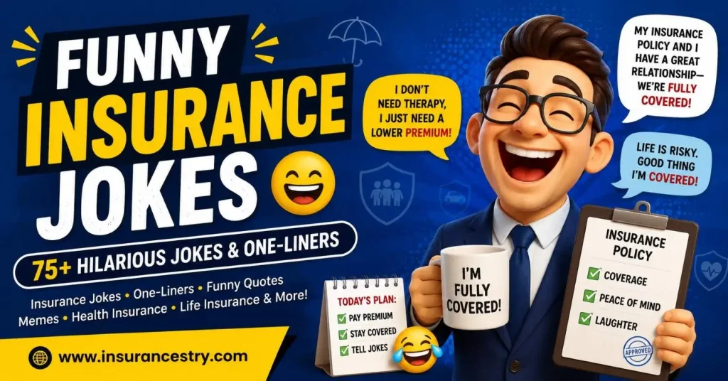 an image of Funny Insurance Jokes